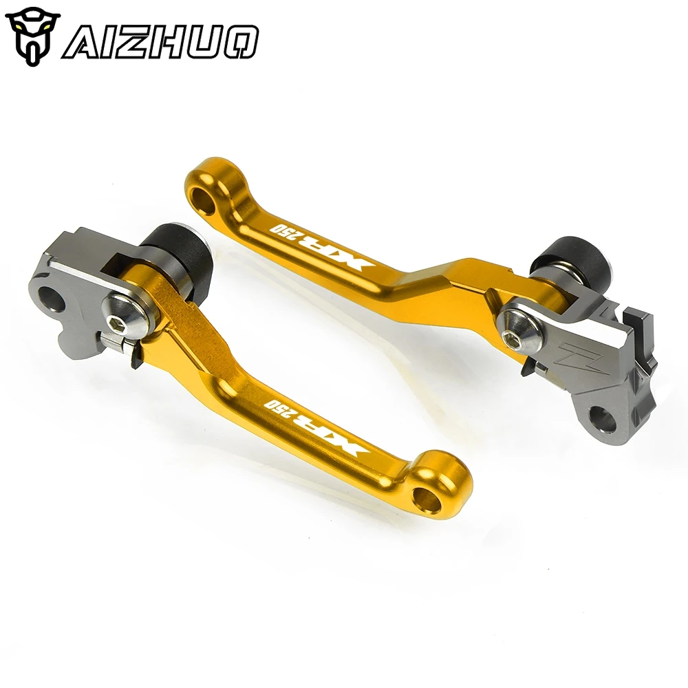 ЧПУ Сводные сцепные рычаги для HONDA XR250 XR 250 1995-2007 2006 2005 2004 2003 2002 мотоцикл рычаги для ДЕРТ Пит байка