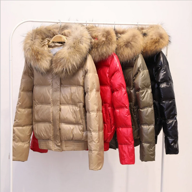 Casual Style Hooded Warm Outwear Winter Women Faux