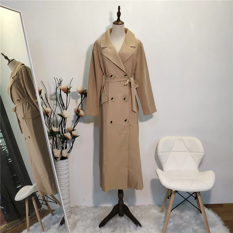 Женский Длинный плащ-манто на пуговицах размера плюс Cardian Femme Hiver Casaco Feminino Gabardina кимоно Mujer Plaszcze Damskie