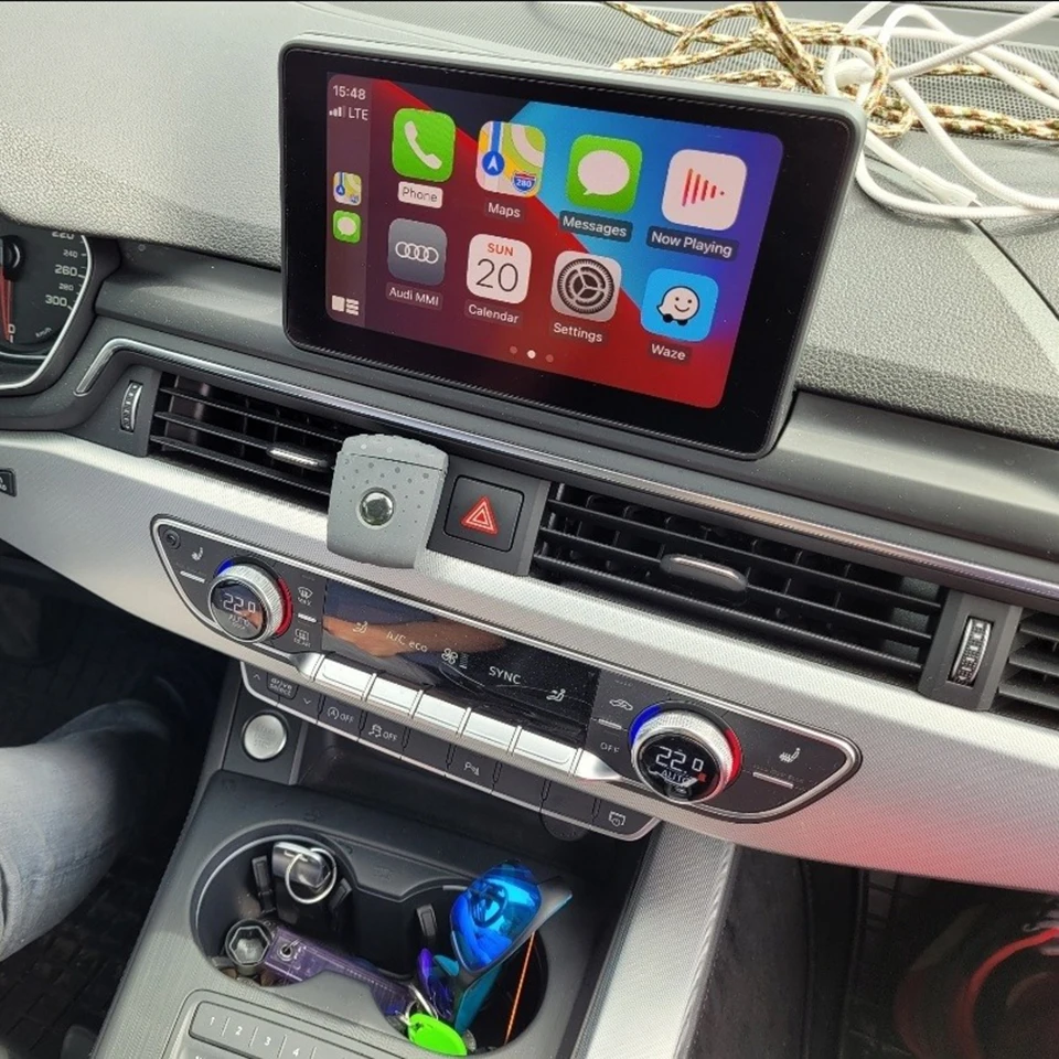 ڵ  Apple CarPlay ȵ̵ Auto Activator for AUDI A4 B9 2016 Q7 2017 Ʈ ũ App  Youtube Mirror Phone Screen