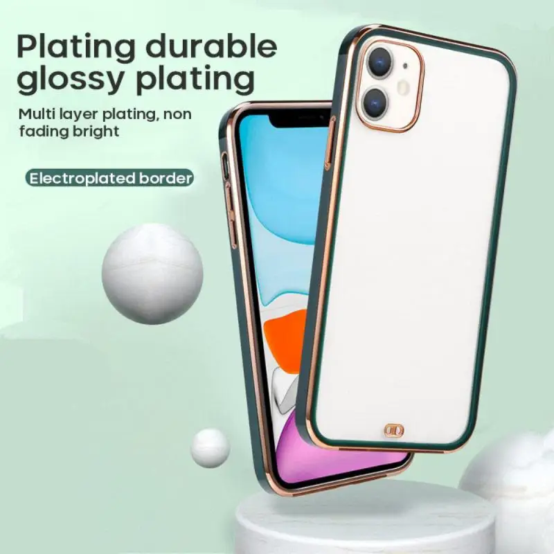

1PCS 2020 Shockproof Elasticity Anti-dust Scratch Transparent Protective Case Back Over Shell For IPhone 12 Mini/12 Pro/pro Max