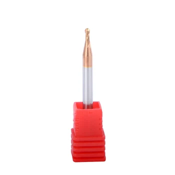 

1pc 1-6mm Tungsten Ball Coating End Mill 2 Flute Milling Spiral Router Bits Cutter CNC Lathe Engraving Bits Tool Wood Aluminum