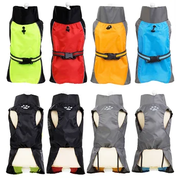 

Small Dog Raincoat Winter Dog Clothes Waterproof Jacket Coat Night Reflective Dog Clothes Puppy Raincoat Winter Jacket Coat 30