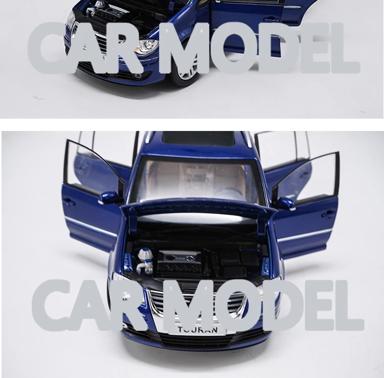 1:18 Масштаб сплав игрушечный транспорт VW 2009 TOURAN модель автомобиля Детские игрушечные машинки оригинальные подлинные детские игрушки