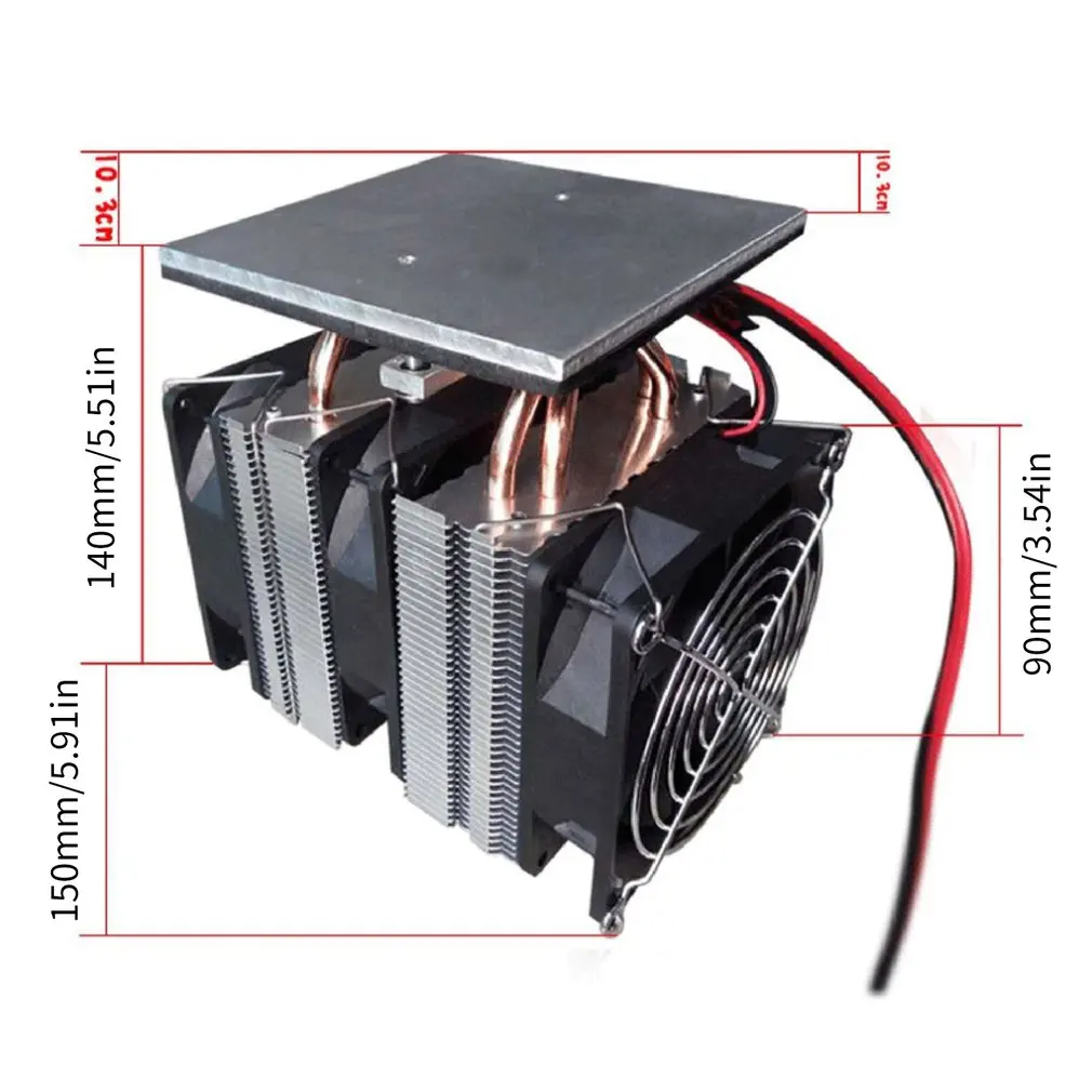 12V 240W чип для полупроводникового охладителя плиты холодильник большой Мощность с помощью компьютера охлаждающая пластина