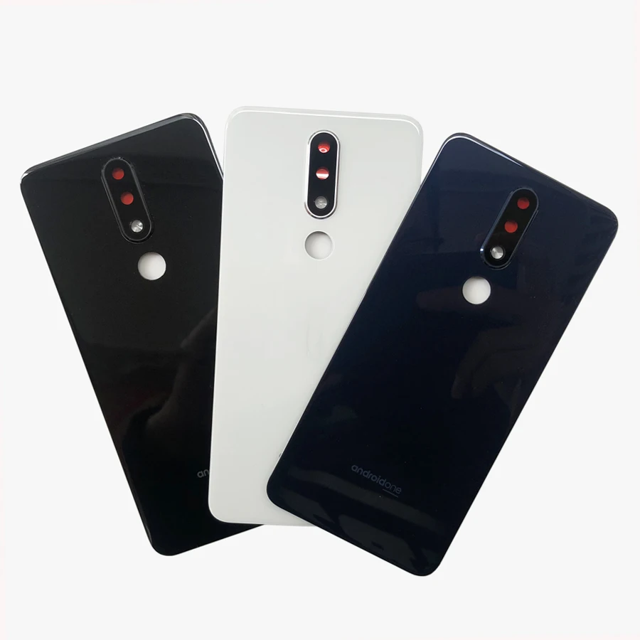100% оригинальная задняя крышка батарейного отсека для Nokia 5 1 Plus / X5 TA-1102 1105 1108 1109 1112 с