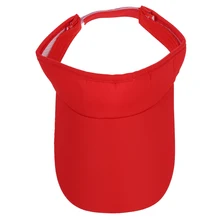 Совершенно модный козырек от солнца Спорт Гольф Теннис головной убор красный