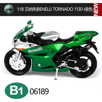 

Maisto 1:18 BENELLI TORNADO 1130 Motorcycle metal model Toys For Children Birthday Gift Toys Collection