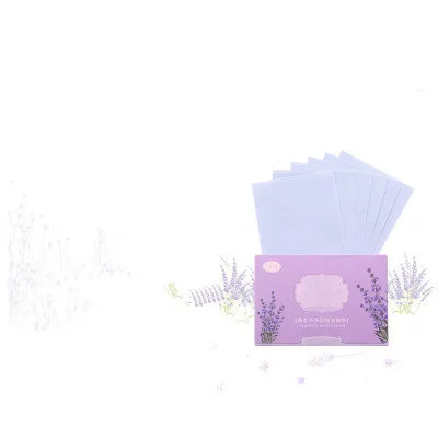 lavender 100 шт. масло для лица промокательные бумаги для впитывания жира листы уход за кожей лица Очищение, лечение акне глубокого очищения масла Управление инструмент для макияжа лица - Цвет: lavender