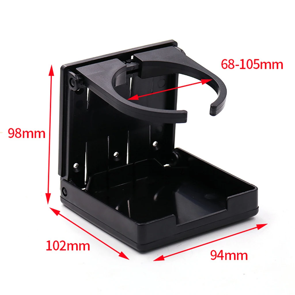 Boat Adjustable Cup Drink Holder Easy Folding Cup Drink Holder Can Bottle Organizer for Car Truck Boat Yacht Camper RV SUV