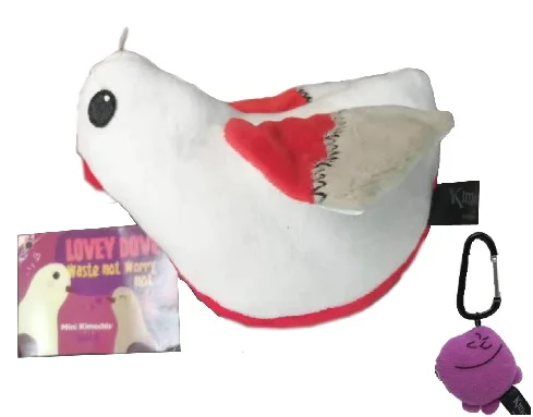 Kimochi мини плюшевые ошибка, Huggs кошка пижамы для малыша, голубь секундной стрелкой и облако Животные мягкие игрушки: 6-стронние Кубики-дюймовый детский день рождения рождественские подарки