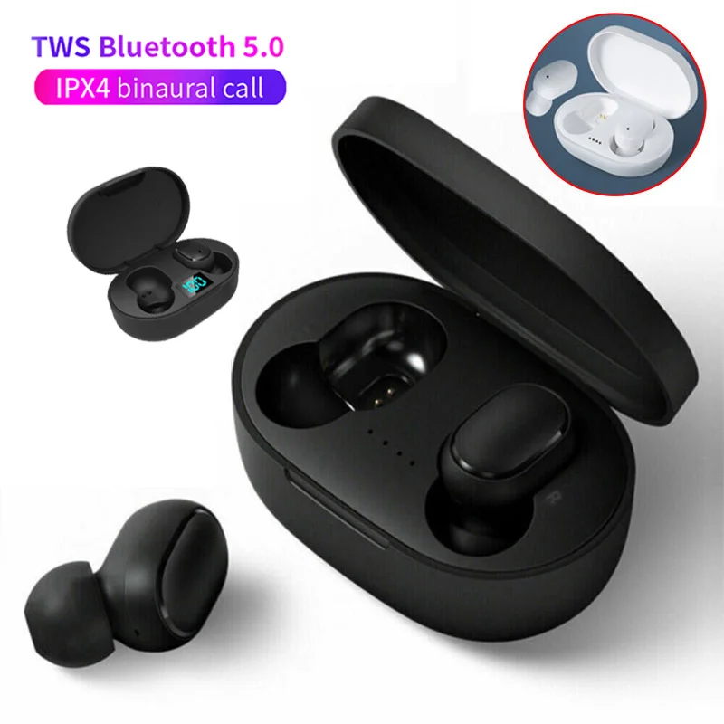 A6S Tws Bluetooth наушники беспроводные наушники-вкладыши стерео наушники BT 5,0 с микрофоном беспроводные наушники для Xiaomi Redmi