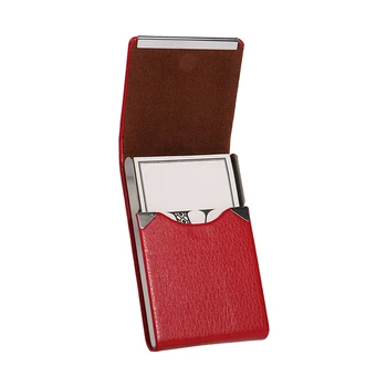 

1 PC Professional Business Card Holder Stainless Steel Business Card Case Name Card Holder Slim Metal Pocket With Magnetic New