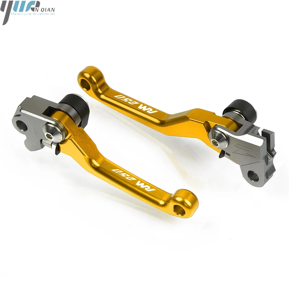 Мотоциклетные сводные складные сцепные рычаги для SUZUKI RM250 RM 250 2004-2008 2007 2006 2005 Байк мотокросс аксессуары