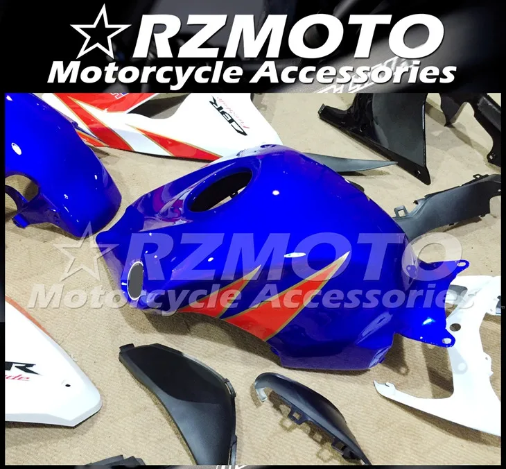 Литьевая Форма ABS полный обтекатель комплект кузов Подходит для HONDA CBR1000RR 1000RR 2008 2009 2010 2011 заказ Красный Синий HRC