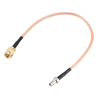 

uxcell 1 Pcs SMA Male to TS9 Male RG316 Coaxial Cable Antenna Cable 0.66 ft for Antennas, Wireless LAN Device, Coaxial cable