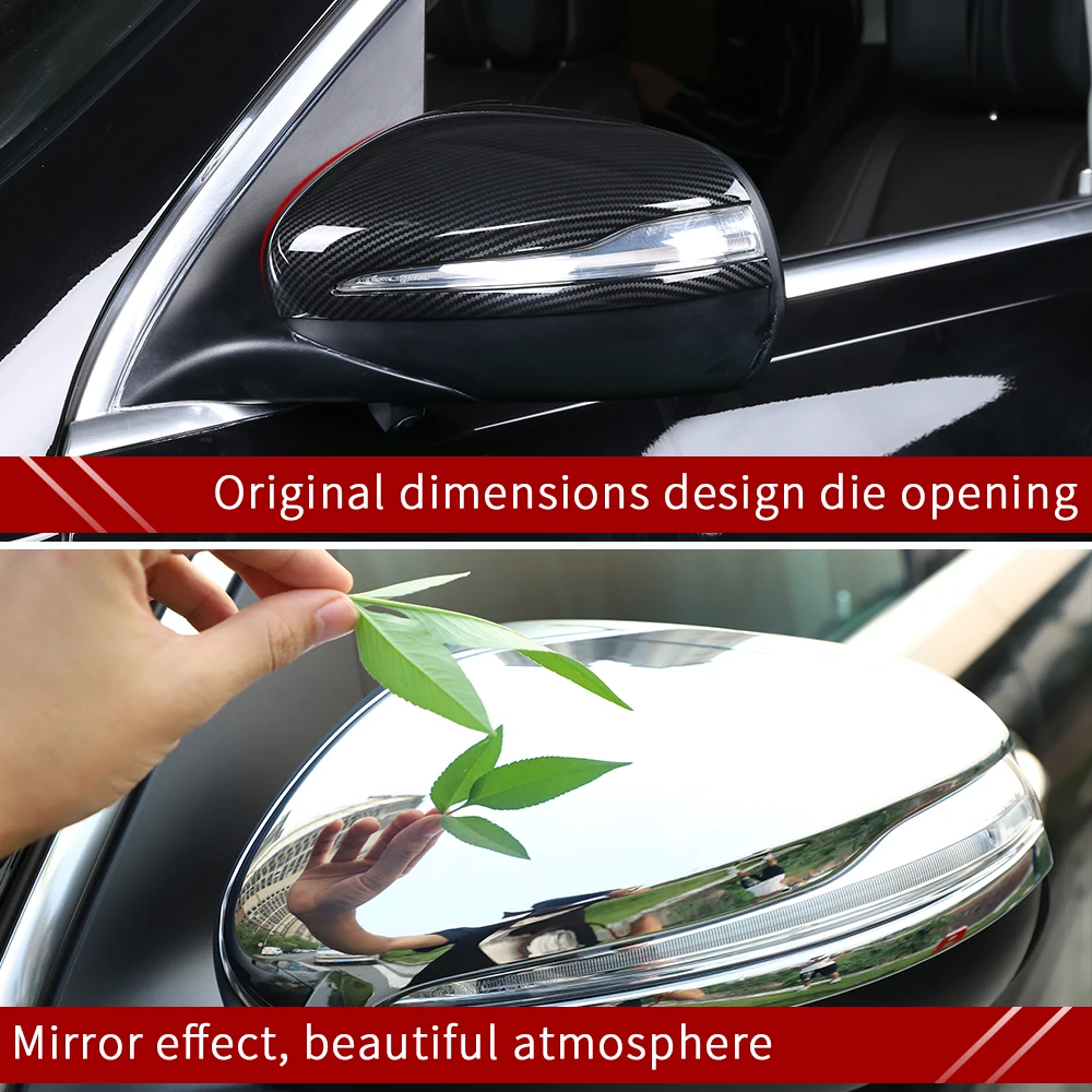 Rear mirror trim For Mercedes gle w167 V167 gls w167 x167 gle carbon gle 2020 gle 350/amg 450 500e amg exterior accessories