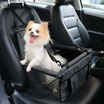 

Newly Pet Car Booster Seat Portable Breathable Bag Carrier with Seat Belt for Dog Cat TE889