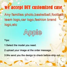 DIV phone case customization soft TPU For iphone 7 Shell Cover For Apple iPhone 5 5s se 6s 6 s 7 8 plus xs max x xr Bags Funda