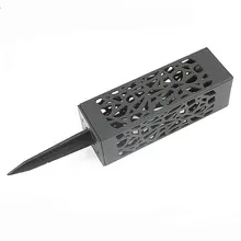 Солнечный газон лампа Сад Двор Пейзаж светильник Ip44 водонепроницаемый путь Точечный светильник полый светодиод