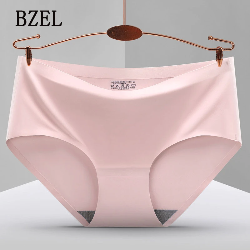 2022 Underwear Women Seamless Panty Comfort Women's Panties Mid- Rise Panties For Women Silk Intimates Woman Briefs Lingerie sheer panties