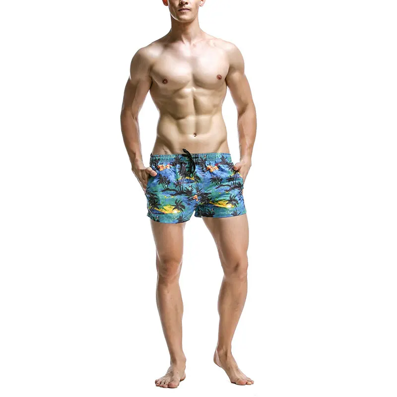 Men Beach Printed Casual Metrosexual Sports Boxer Brief Favorite Multicolor | Спорт и развлечения