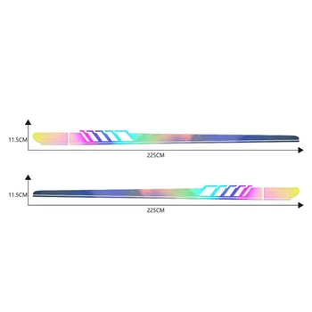 

Exterior Car Stickers Accessories For Mercedes Benz W205 W203 W204 Wrap 2pcs