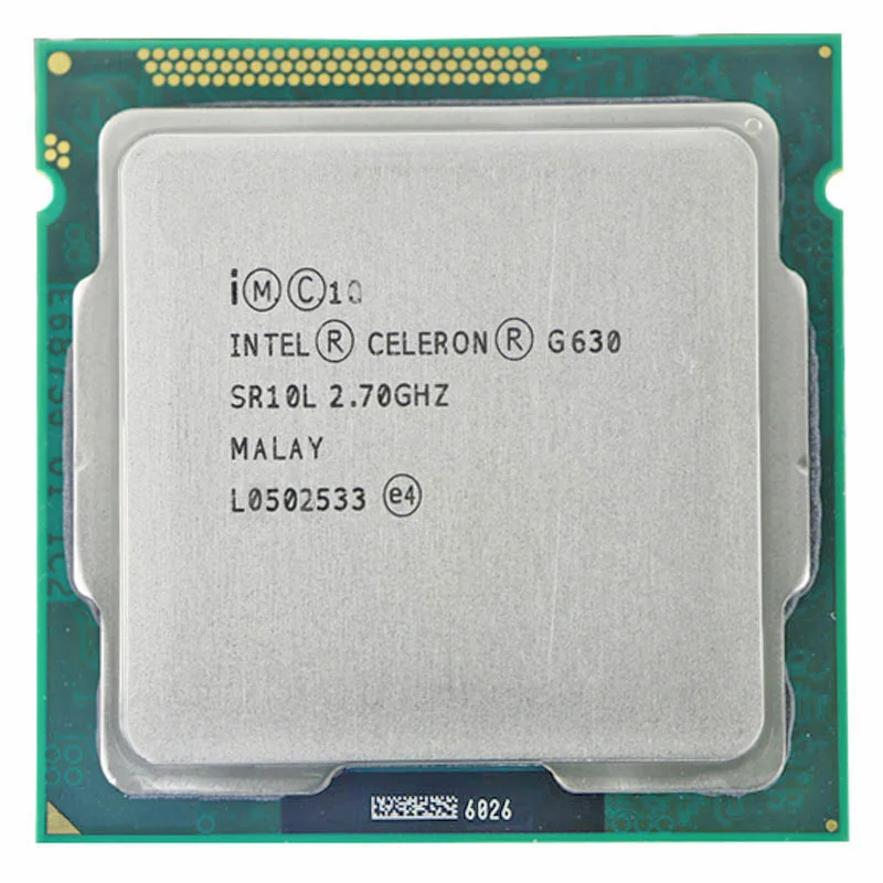 Процессор INTEL Pentium G630 2 7 ГГц 3M двухъядерный Разъем LGA1155 65 Вт процессор PENTIUM |