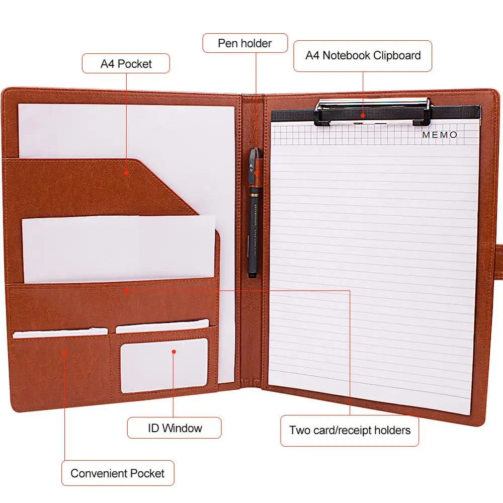 A4-Folder-Covers-PU-Leather-Document-Folder-Briefcase-for-Storing-File-Folder-Organizer-For-School-and (2)