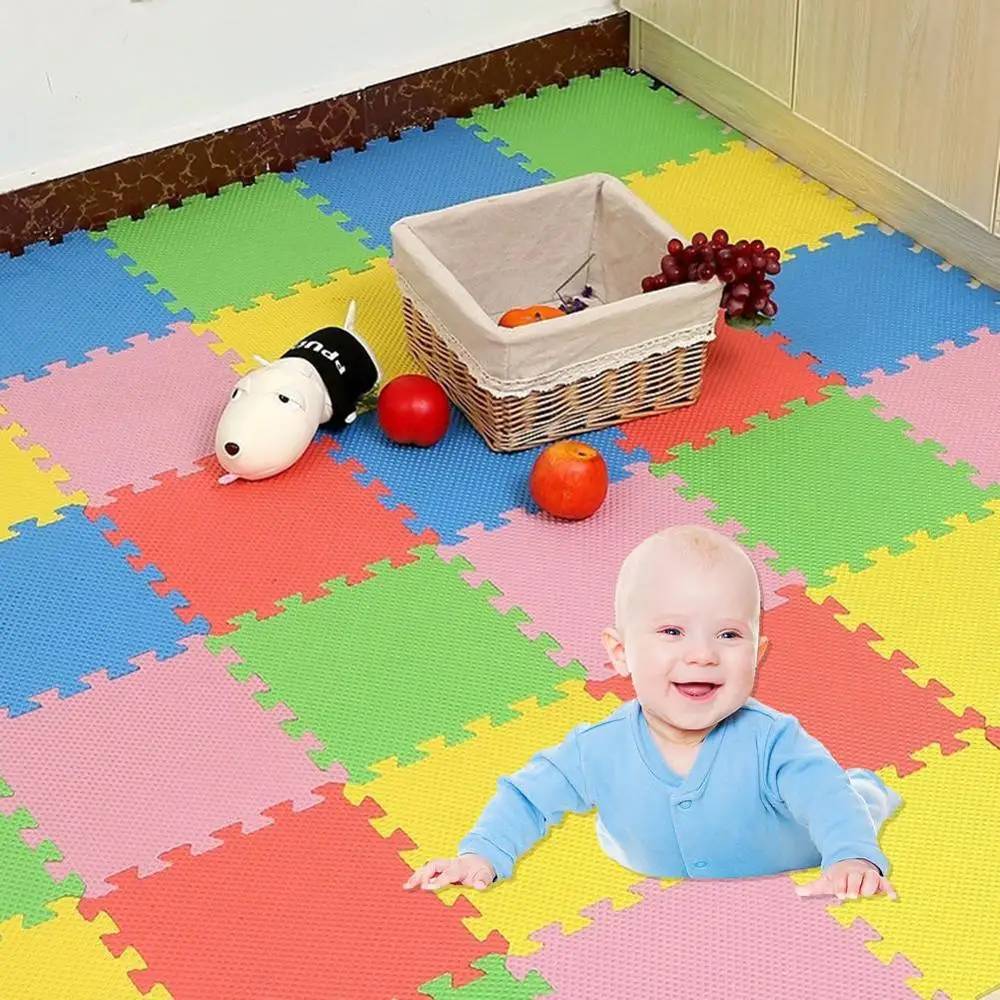 

Baby Crawling Play Mat Educational Alphabet Game Rug For Children Puzzle Activity Gym Thick Carpet Eva Foam Kid interactive Toys