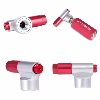 

Top Quality CO2Inflator Bikes Tire Quick Easy Safe Presta Schrader Valve Compatible Bicycle Tire Pump No CO2 Cartridges Included