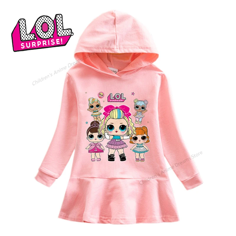 Original LOL Surprise Dolls Skirt Cotton Clothing Children's Dress