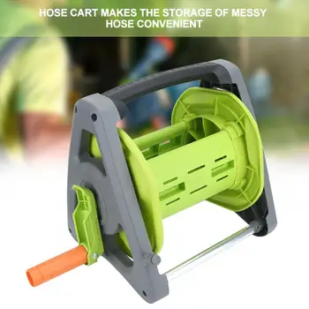 

20m Garden Wall Hanging ABS Hose Reel Cart Retractable Hose Reel for Watering Flower Household Car Wash Hose Pipe Storage