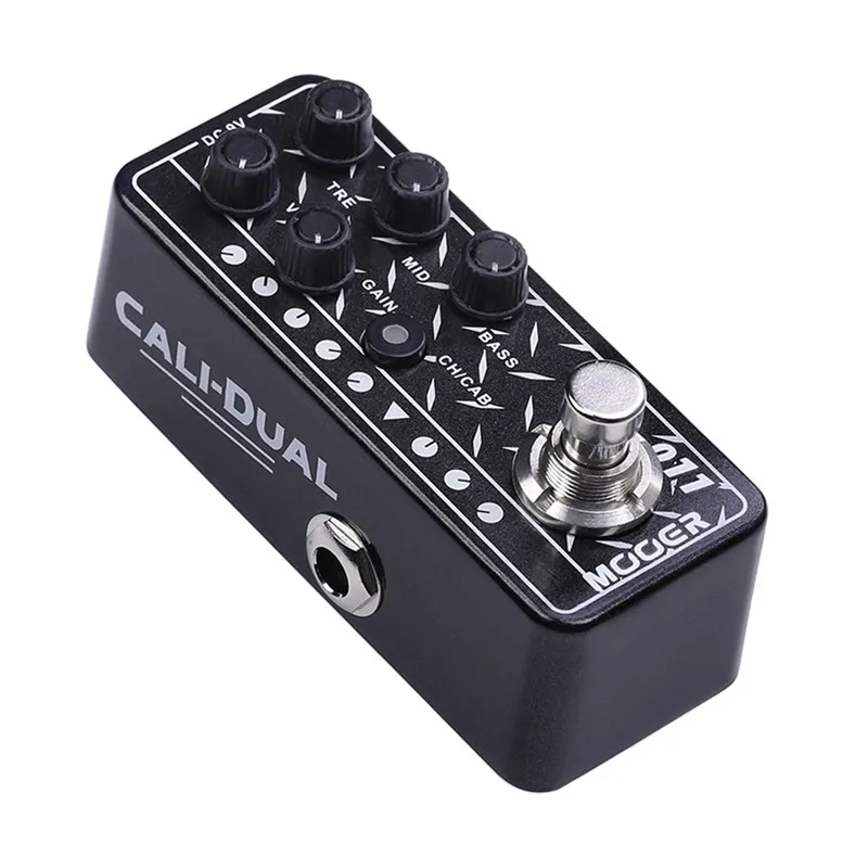 MOOER гитарный цифровой предусилитель 011 Cali-Dual A Californian classic 100 Вт с головкой