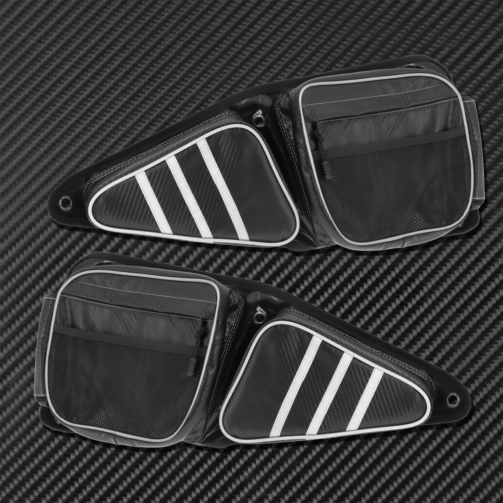 RZR XP 1000 900XC S900 2014-2018 용 폴라리스 용 UTV 용 검정색 승객 운전자 보관함 측면 도어 백 무릎 패드 왼쪽 및 오른쪽