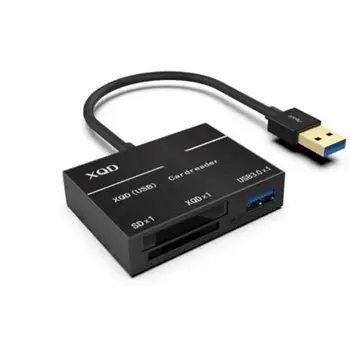 

XQD SD Card Reader Upto 500MB/s High Speed XQD2.0 USB3.0 HUB Camera Kit Adapter Portable For Sony G Series