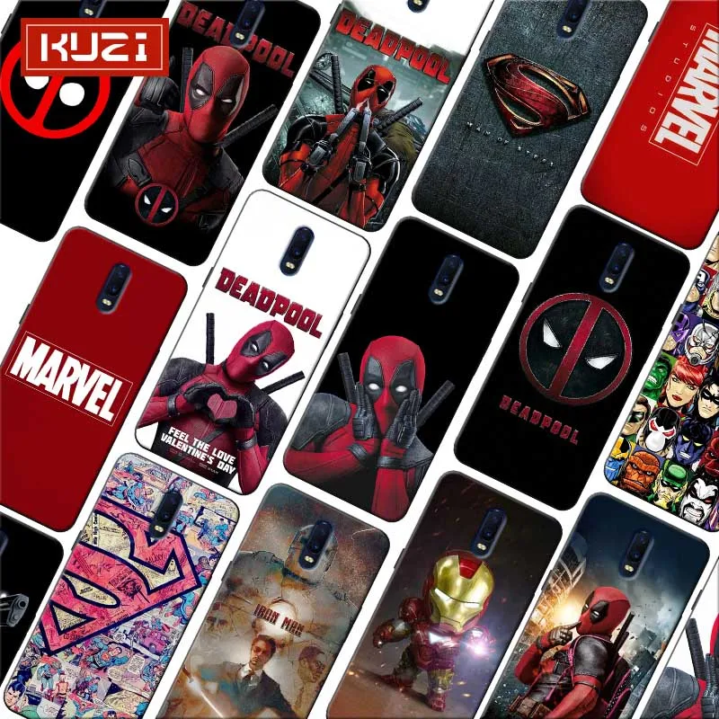 Deadpool Marvel Soft Silicone Phone Case for oneplus one plus 7 pro 7t 6 6t 5t |