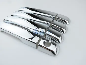 

For ISUZU Dmax D MAX D-MAX 2012 2013 2014 2015 2016 2017 2018 Door Handle Cover Grab Protector Panel Chrome Auto Accessorries