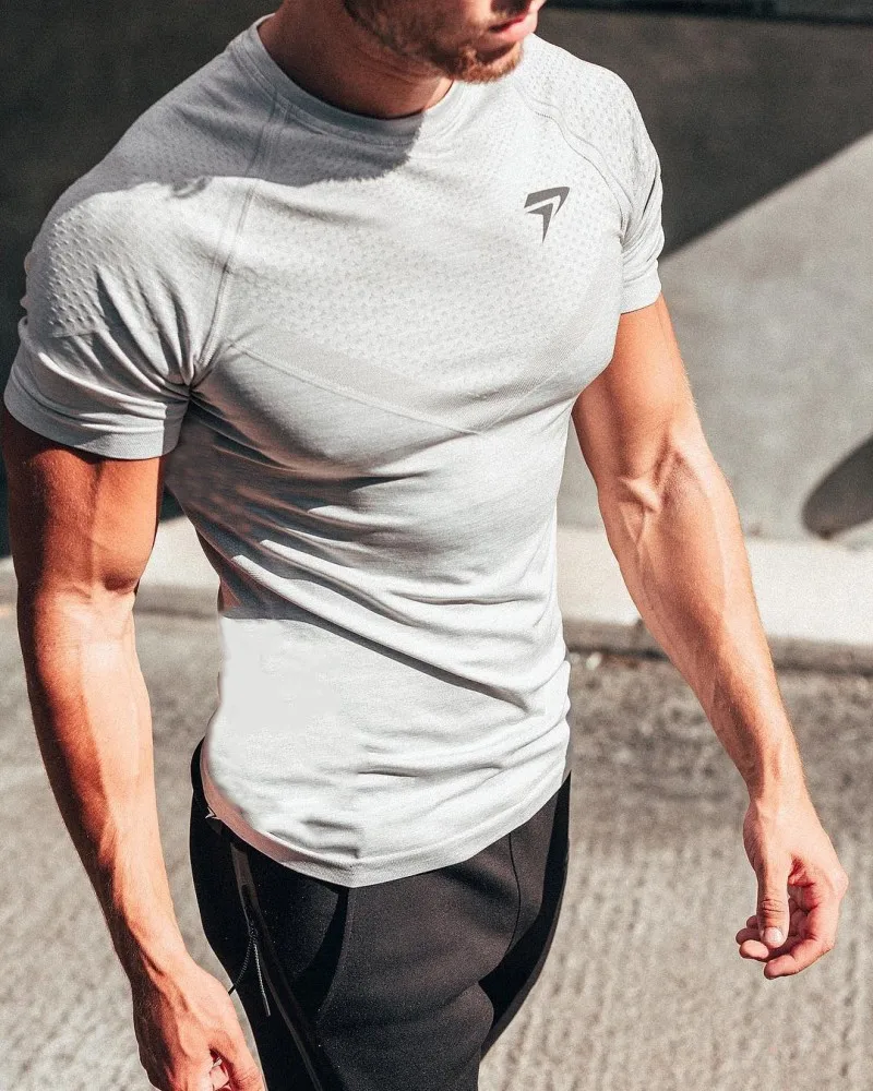 Quick Dry Men's Workout T Shirt Men's Fitness Apparel, Men's Sports