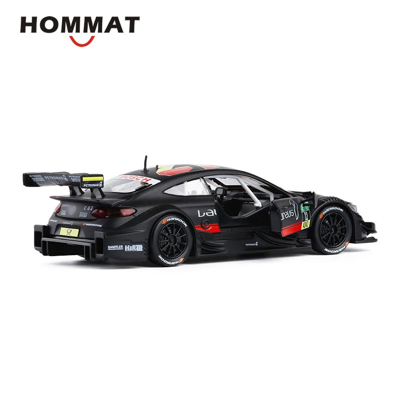 Hommate 1:32 AMG C63 DTM гоночный автомобиль сплав металла моделирование литые игрушечные машинки модель автомобиля подарок автомобили игрушки для детей