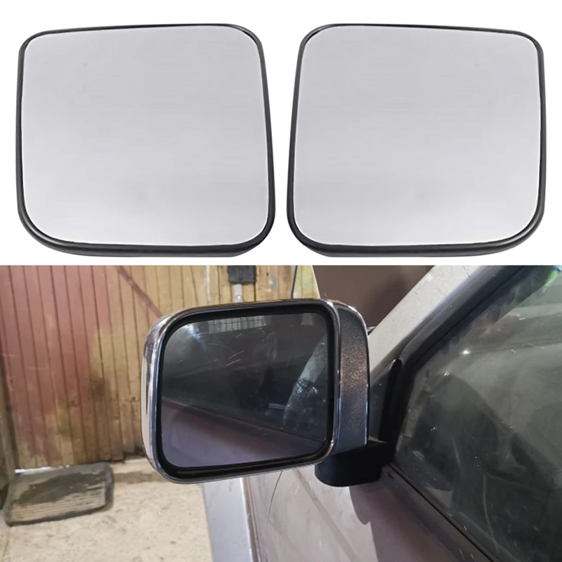 Car Heated Glass Rearview Mirrors Side Wing for Nissan Pickup Trucks Patrol Y61 Navarra D22 1997-2015 | Автомобили и мотоциклы