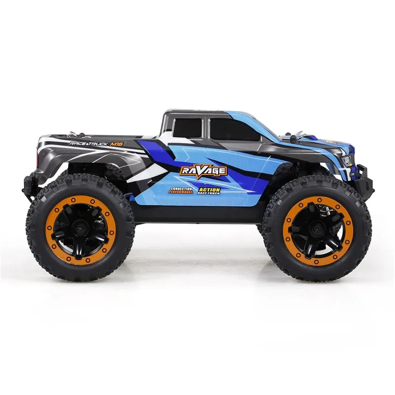 HBX 16889A матовый 1/16 2,4G 4WD 30 км/ч Металлическая Цилиндрическая Шестерня RC автомобиль с светодиодный светильник Электрический внедорожный грузовик RTR модель