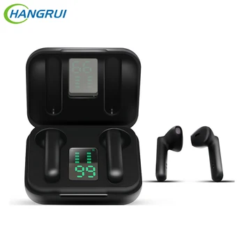 

Hangrui Bluetoooth 5.0 Wireless headphones Touch Control Earphone Sport Hi-Fi Stereo gaming headset tws беспроводные наушники