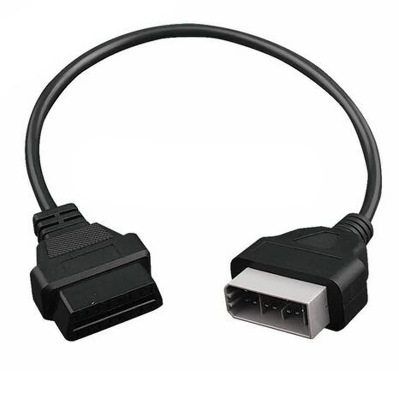 Для Nisan 14 Pin до 16 Pin Кабельные адаптеры для бортовой диагностики, версия II интерфейс 14Pin к OBD2 16 Pin адаптер работает для автомобиля машины транспортного средства