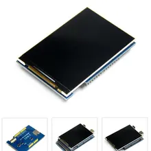 3.5in TFT сенсорный цветной экран модуль 480x320 HD ЖК-экран с гнездом для sd-карты и SPI флэш-схема для UNO Mega2560 DUE