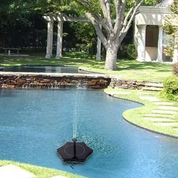 

DC 12V Water Pump Solar Powered Mini Brushless Fountain Pump For Garden Pool Landscape Decoration