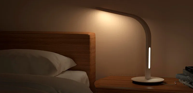 Оригинальная настольная Светодиодная лампа Xiaomi Mijia Smart DeskLamp 2-я настольная лампа DeskLamp Desklight 4000K 10W Dual light IOS Android APP control