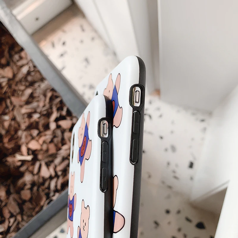 Чехол для телефона для huawei P30 P20Lite Pro Коврики 20 30 Pro милый медведь чехол для Honor 8X9X9 10 20Pro V20 20i играть Nova 3 3i 4 5Pro 5i