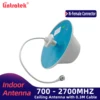 Indoor Ceiling Antenna 700~2700MHZ with 0.3meters cable Mushroom Antenna for GSM DCS CDMA PCS AWS WCDMA LTE signal repeater