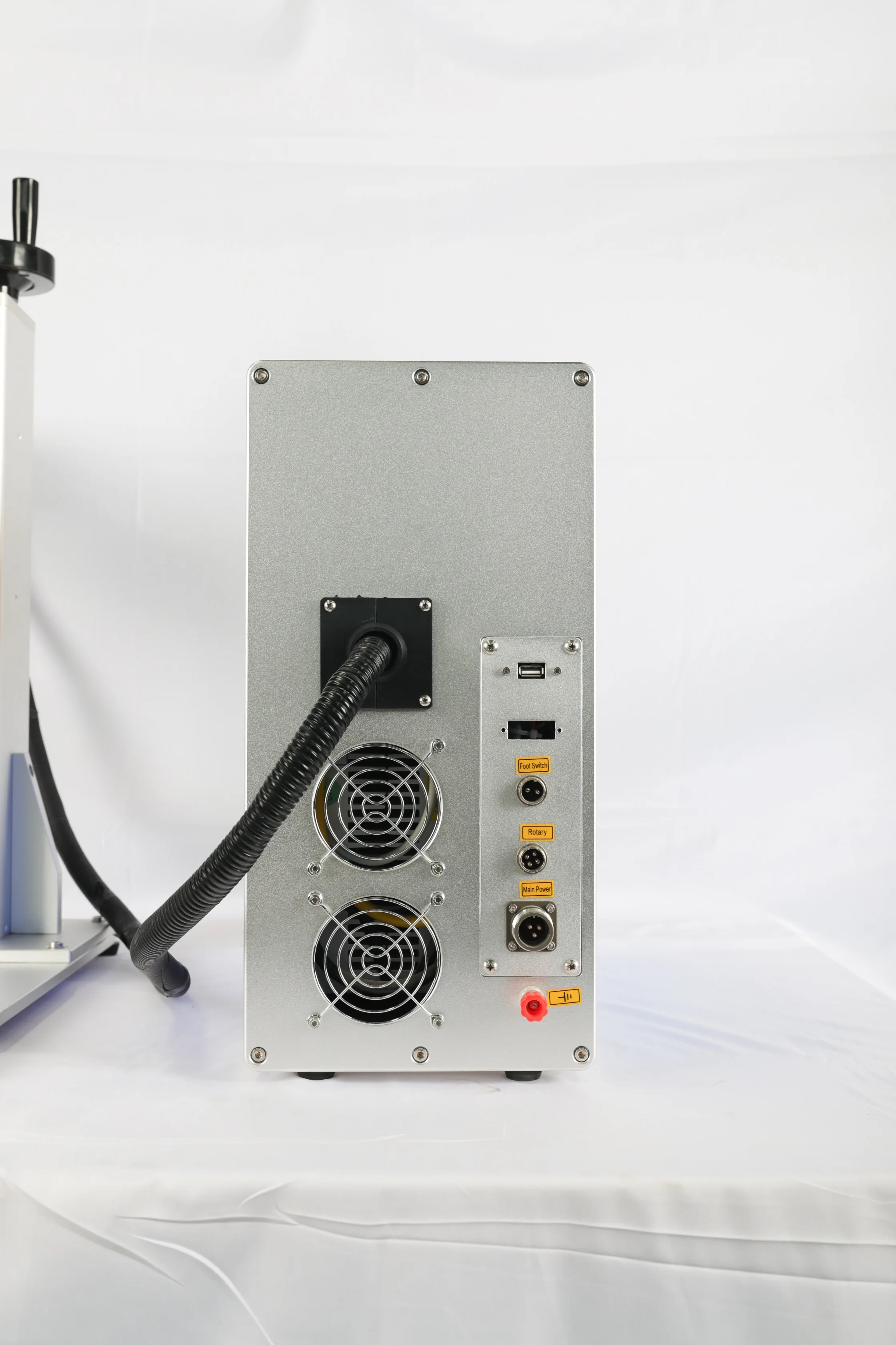 

China marking machine Raycus 20 W work table 110*110 portable Lazer marker box handle, laser machine
